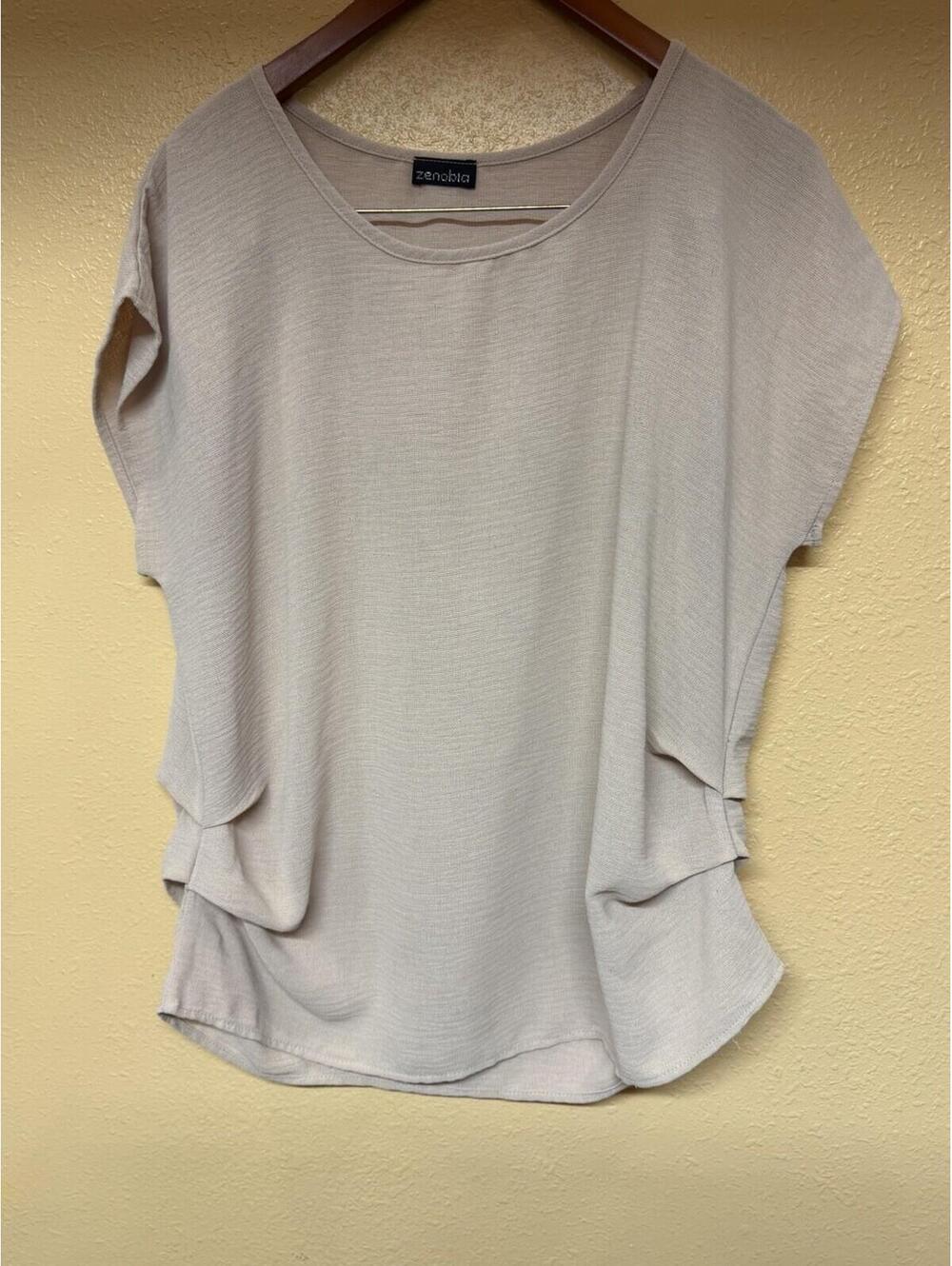 Women's Zenobia Tan Blouse Size 2XL